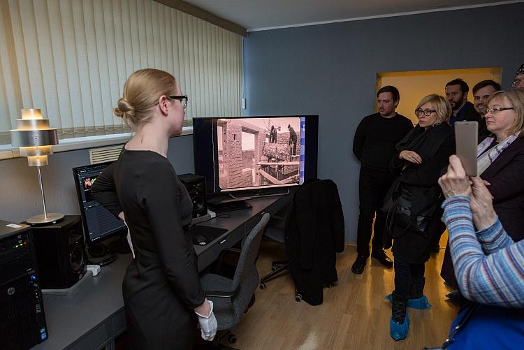 Latvijas Nacionālais arhīva kinodokumentu digitalizācijas projekta atklāšana