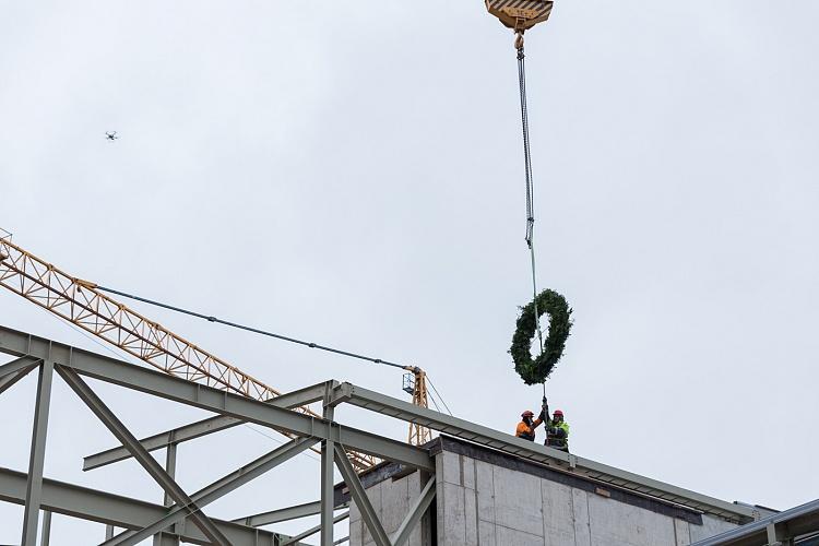 Muzeju krātuvju kompleksa spāru svētki