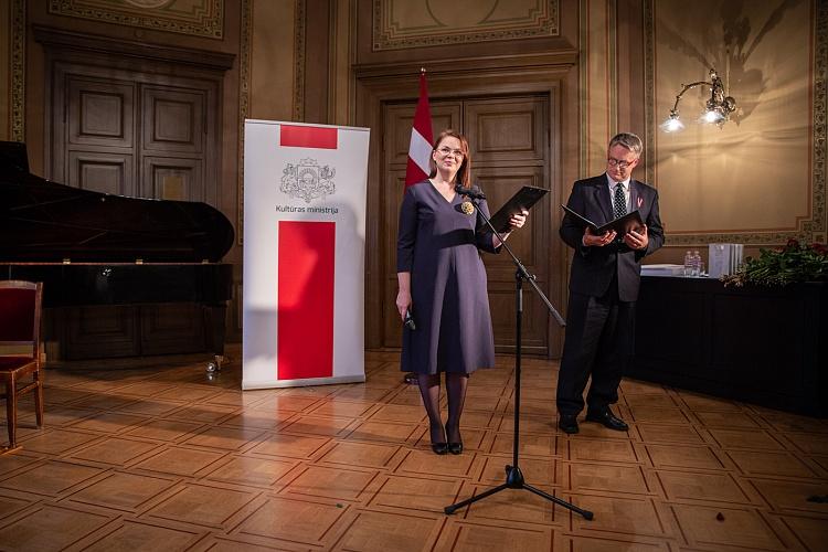 KM un MK Atzinības rakstu pasniegšanas ceremonija