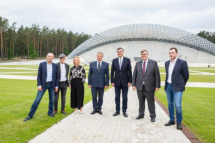 Mežaparka Lielās estrādes B1 posma atklāšanas pasākums