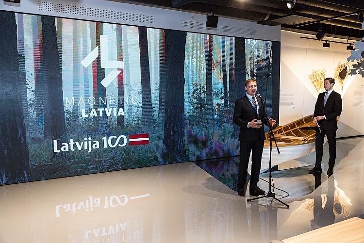 Simtgades biznesa informācijas centra „Magnetic Latvia” atklāšanas pasākums