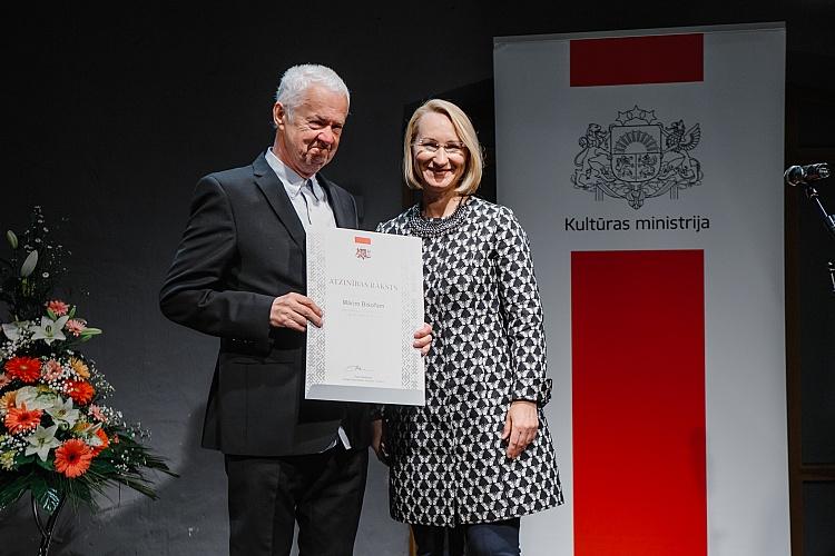 KM UN MK Atzinības rakstu pasniegšanas ceremonija