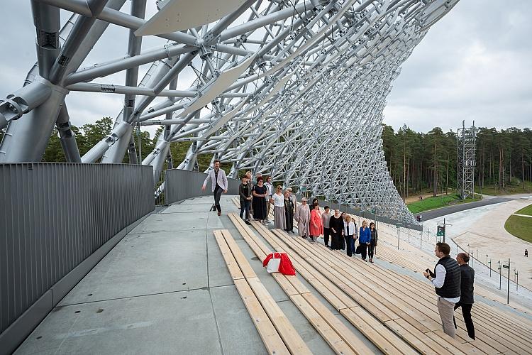 Mežaparka Lielās estrādes B1 posma atklāšanas pasākums