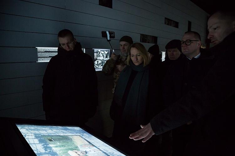 Salaspils memoriāla atjaunotās ekspozīcijas atklāšana