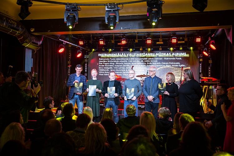 Mūzikas ierakstu gada balvas Zelta Mikrofons 2019 nominantu paziņošana