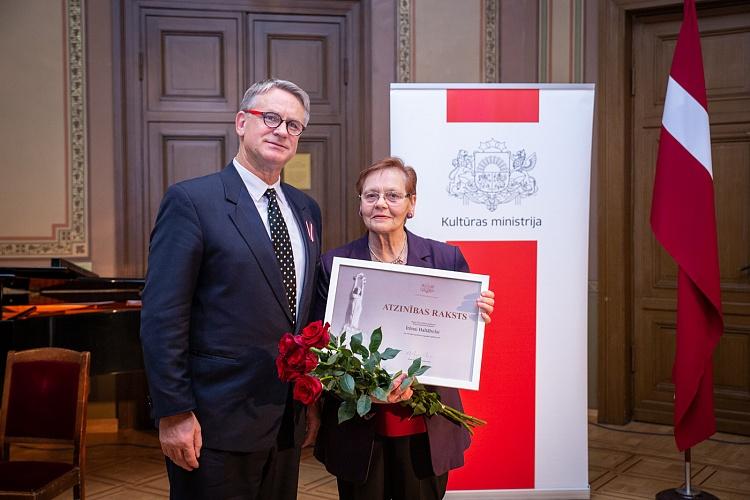 KM un MK Atzinības rakstu pasniegšanas ceremonija
