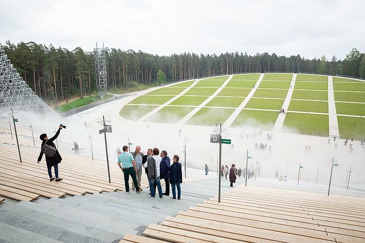 Mežaparka Lielās estrādes B1 posma atklāšanas pasākums