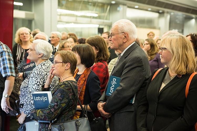 Nacionālās enciklopēdijas sējuma “Latvija” svinīgā atvēršana