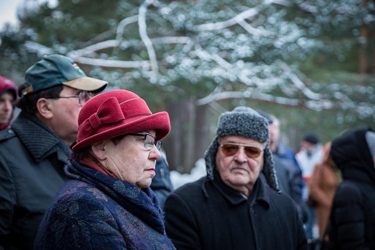 Salaspils memoriāla atjaunotās ekspozīcijas atklāšana