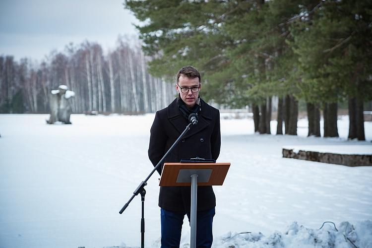Salaspils memoriāla atjaunotās ekspozīcijas atklāšana