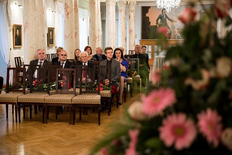 KM Atzinības rakstu pasniegšanas ceremonija.