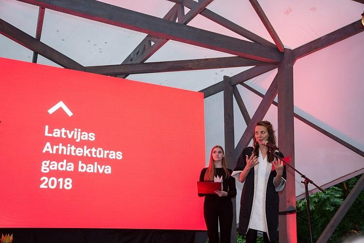 Latvijas Arhitektūras gada balvas 2018 apbalvošanas ceremonija