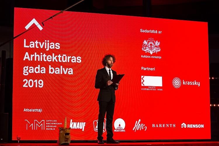 Latvijas Arhitektūras gada balvas 2019 svinīgā ceremonija