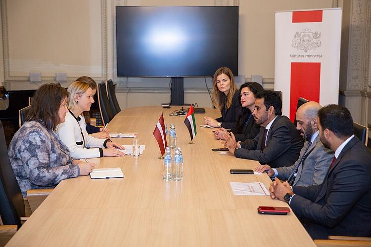 Tikšanās ar Muhameda Bin Rašida Tolerances balvas ģenerālsekretāru Ahmedu Halfānu Al Mansūrī