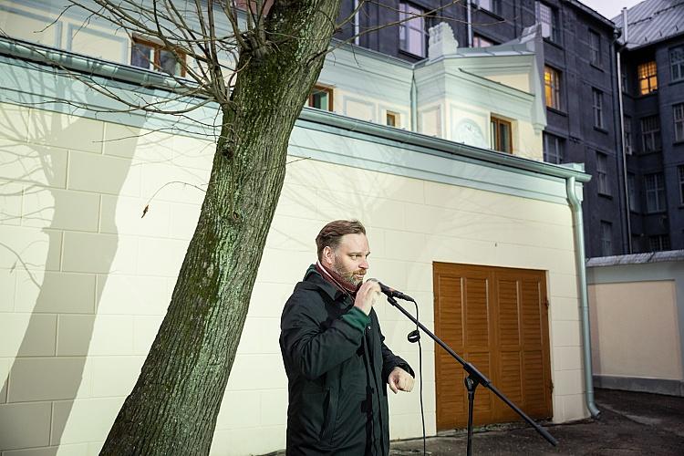 Atjaunotā KM pagalma nama svinīgā atklāšana