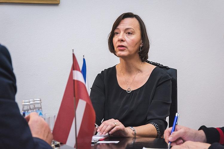 Tikšanās ar Čehijas vēstnieci Janu Hinkovu