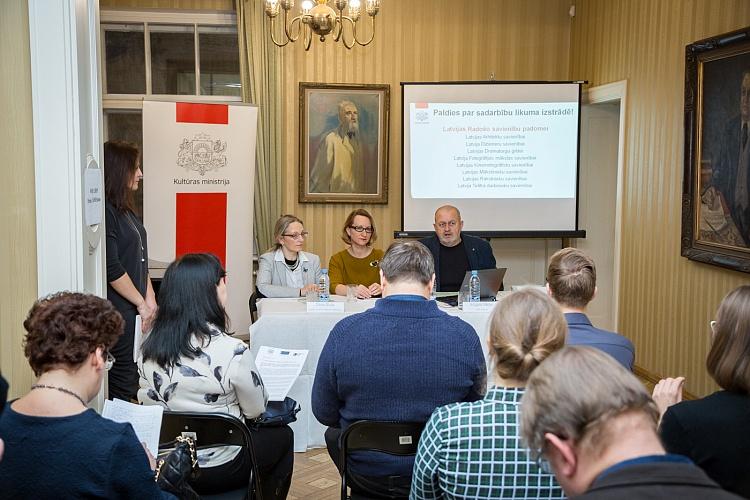 Mediju pasākums par radošo profesionāļu sociālā nodrošinājuma programmas atvēršanu