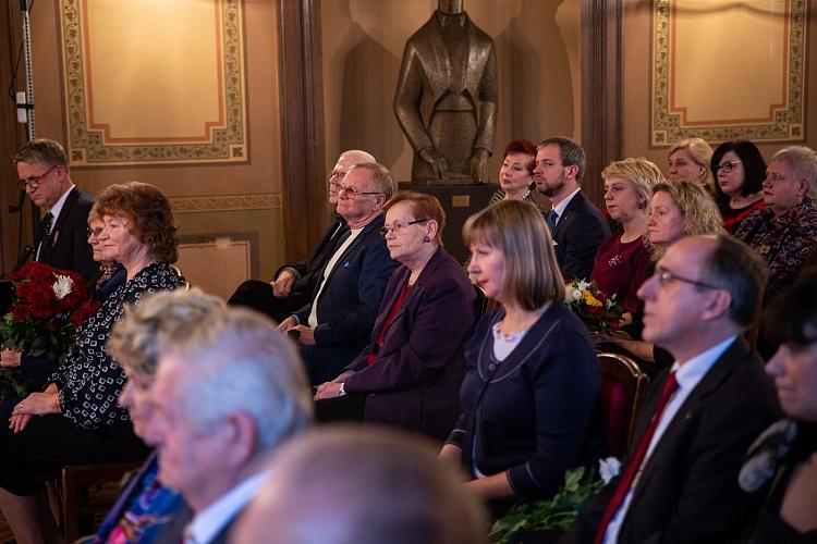 KM un MK Atzinības rakstu pasniegšanas ceremonija