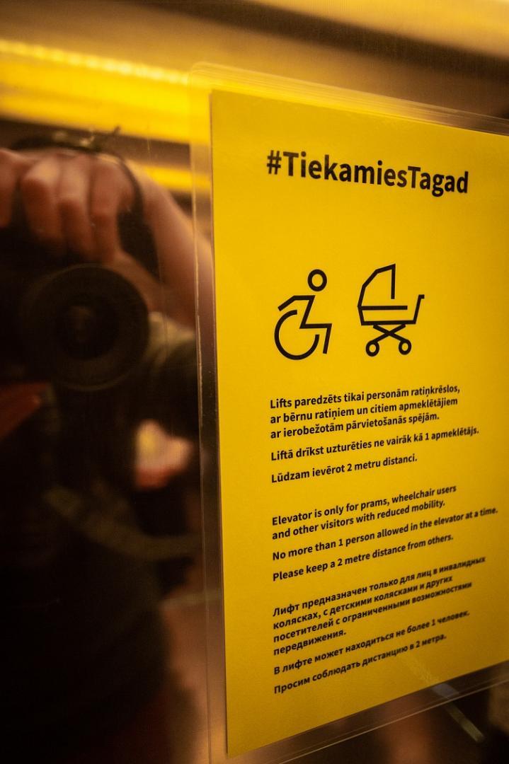 Latvijas Nacionālais mākslas muzejs atvērts apmeklētājiem