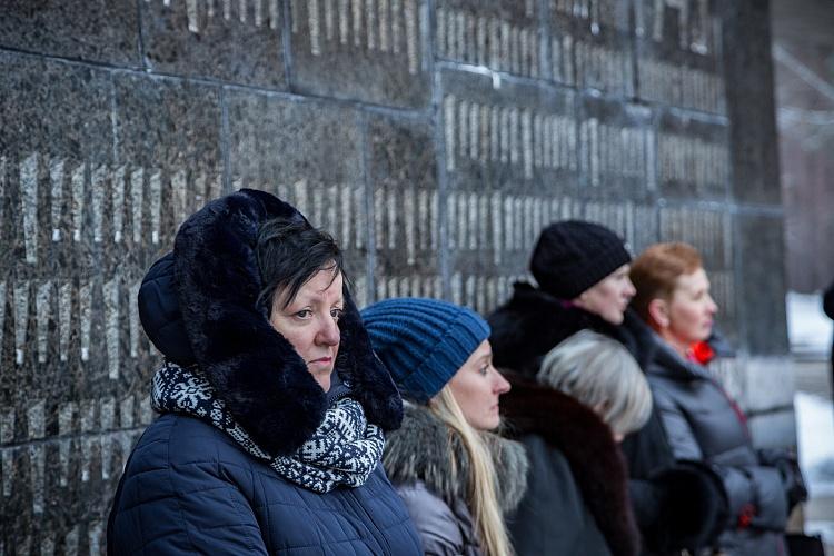 Salaspils memoriāla atjaunotās ekspozīcijas atklāšana
