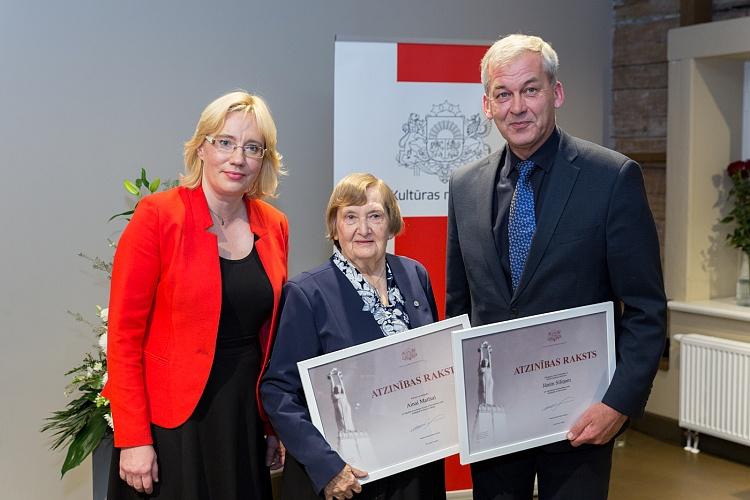 Ministru kabineta Atzinības rakstu pasniegšanas ceremonija