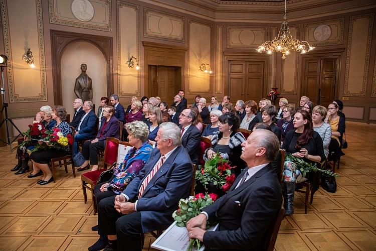 KM un MK Atzinības rakstu pasniegšanas ceremonija