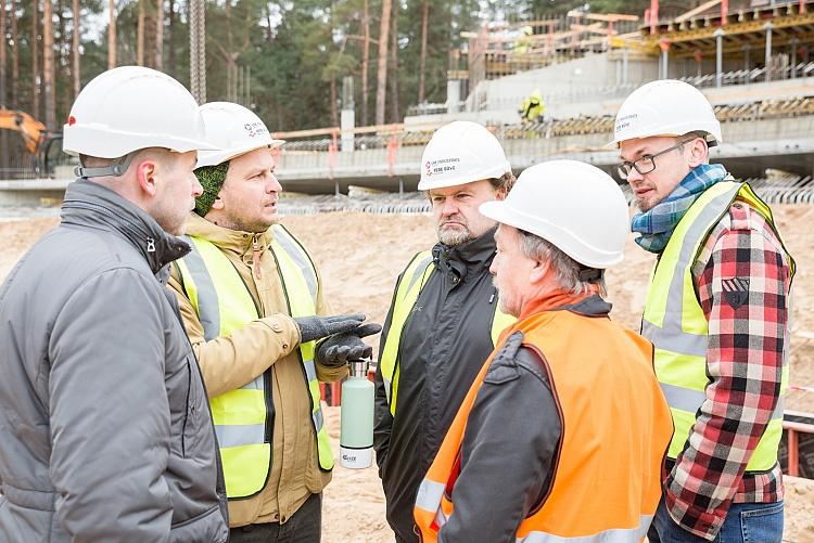 Mežaparka jaunās estrādes būvniecības atvērto durvju pasākums