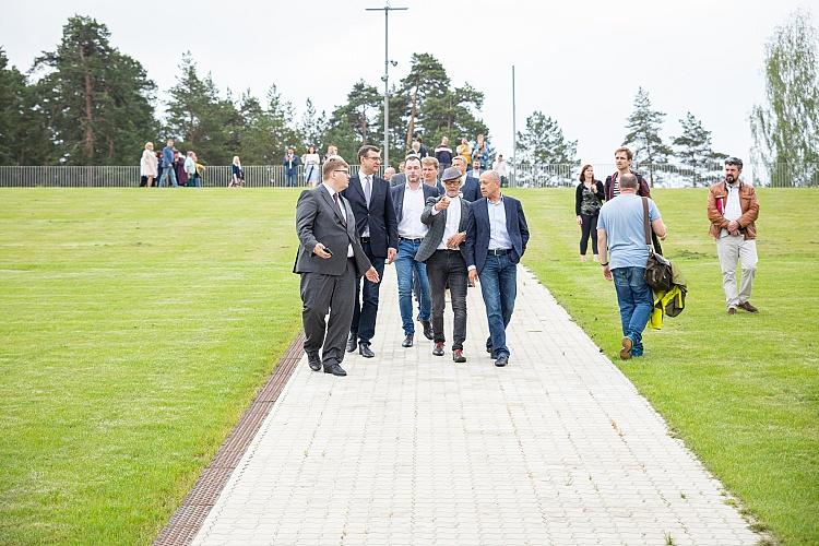 Mežaparka Lielās estrādes B1 posma atklāšanas pasākums