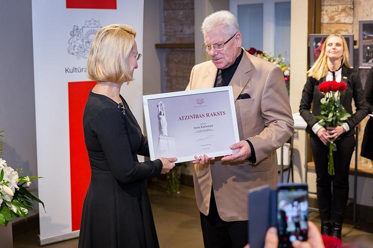 Ministru kabineta Atzinības rakstu pasniegšanas ceremonija