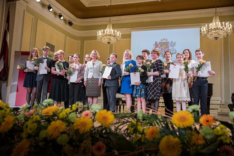 KM apbalvojumu un Cimzes balvas pasniegšanas ceremonija