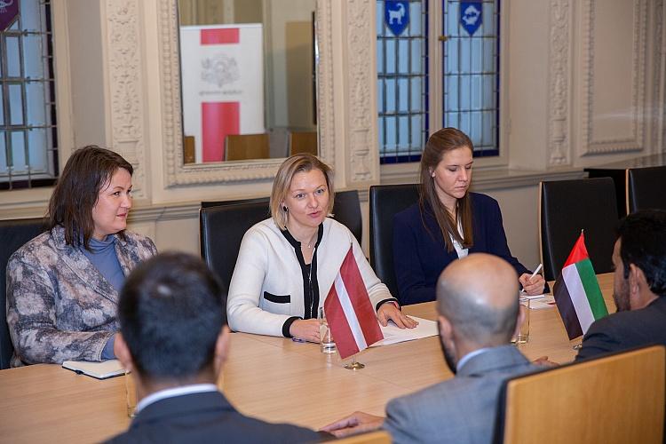 Tikšanās ar Muhameda Bin Rašida Tolerances balvas ģenerālsekretāru Ahmedu Halfānu Al Mansūrī