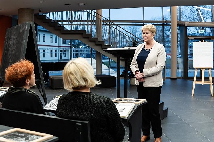Audiovizuālās instalācijas "Latvijas kultūras alfabēts" atklāšana Siguldā