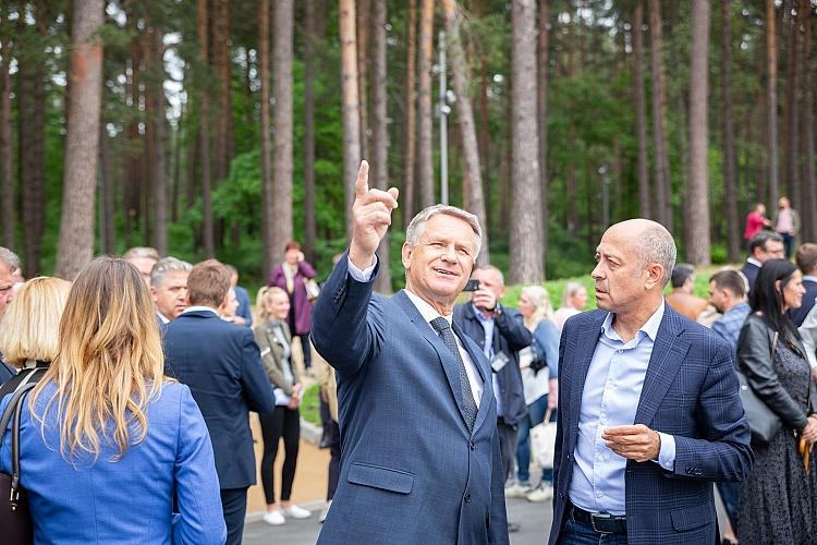 Mežaparka Lielās estrādes B1 posma atklāšanas pasākums