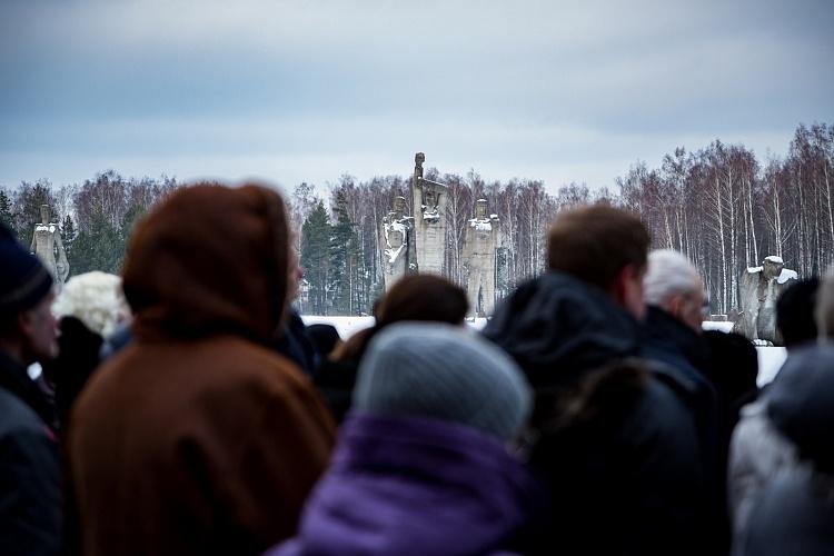 Salaspils memoriāla atjaunotās ekspozīcijas atklāšana