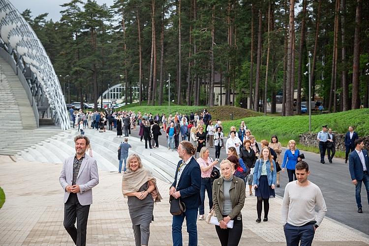 Mežaparka Lielās estrādes B1 posma atklāšanas pasākums