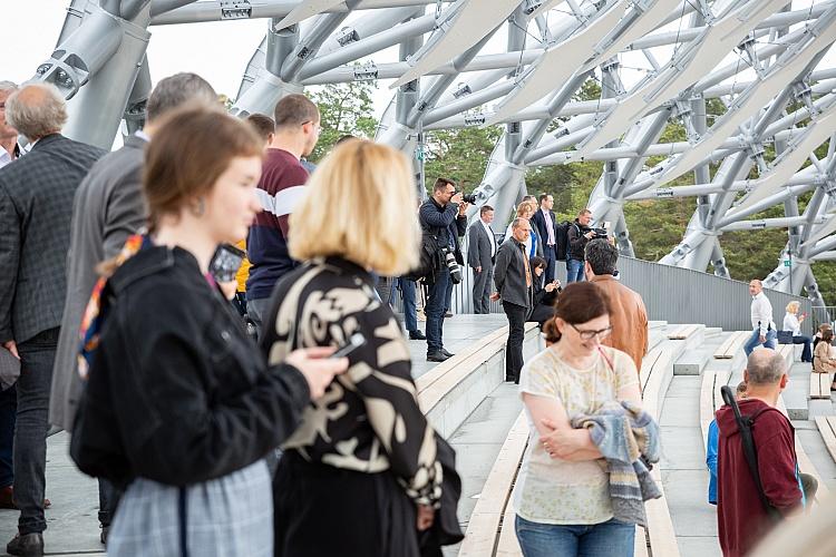 Mežaparka Lielās estrādes B1 posma atklāšanas pasākums