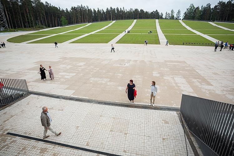 Mežaparka Lielās estrādes B1 posma atklāšanas pasākums