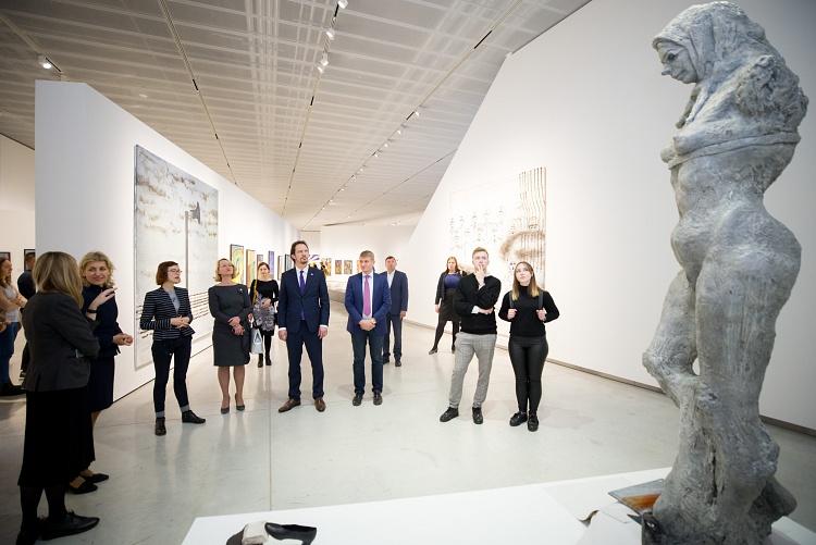 Baltijas valstu kultūras ministru dalība Baltijas Asamblejas sesijā, kas veltīta Baltijas Kultūras fonda izveidei