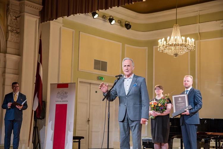 KM apbalvojumu un Cimzes balvas pasniegšanas ceremonija