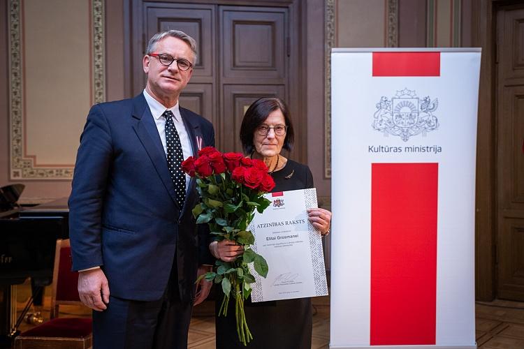 KM un MK Atzinības rakstu pasniegšanas ceremonija