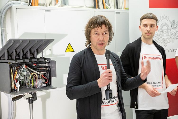 Venēcijas arhitektūras biennāles Latvijas ekspozīcijas mediju pasākums