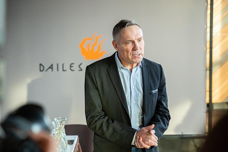 Mediju pasākums par konkursa rezultātiem uz Dailes teātra valdes locekļa amatu
