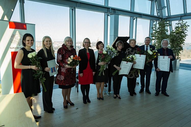 KM atzinības rakstu pasniegšanas ceremonija