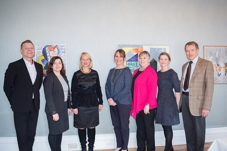 Kultūras ministres Daces Melbārdes darba vizīte Reikjavīkā (Islande)