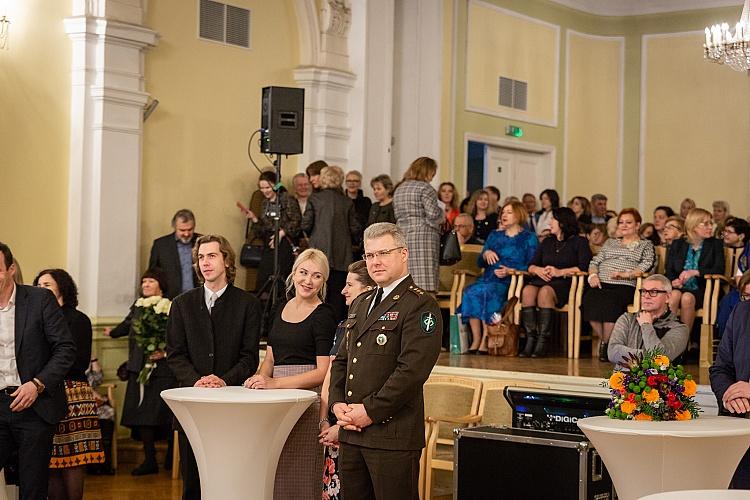 Jāzepa Vītola Latvijas Mūzikas akadēmijas svinīgā pieņemšanā par godu augstskolas 100. jubilejai