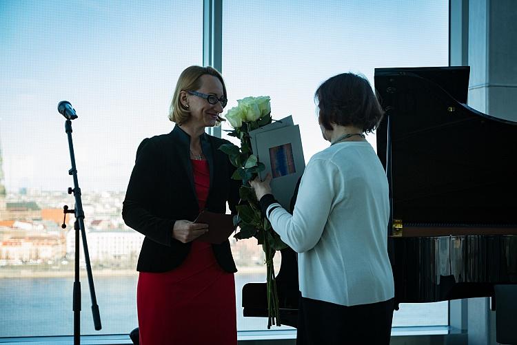 KM atzinības rakstu pasniegšanas ceremonija