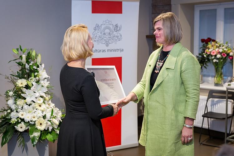 Ministru kabineta Atzinības rakstu pasniegšanas ceremonija