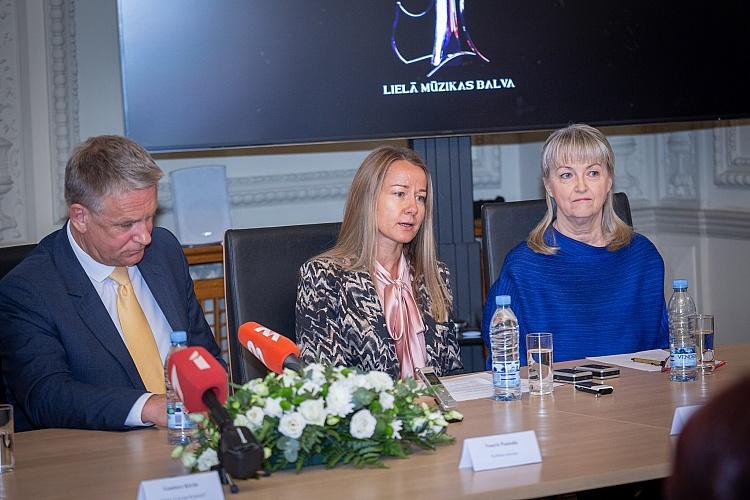 Lielās mūzikas balvas nominantu paziņošana