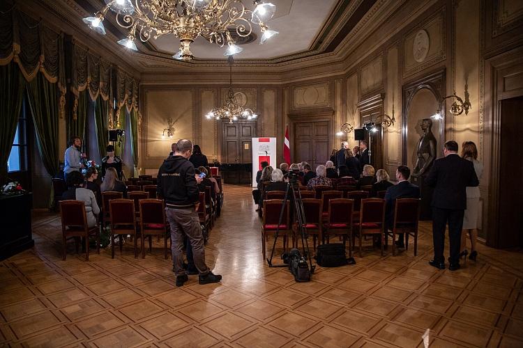 KM un MK Atzinības rakstu pasniegšanas ceremonija