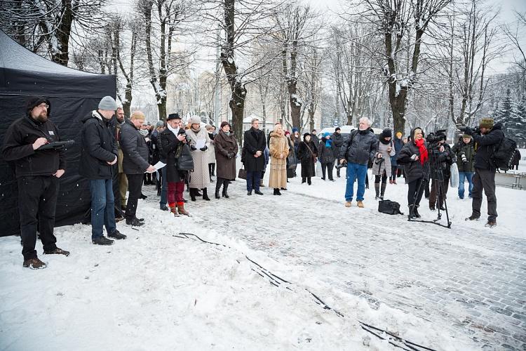 Latvijas simtgades Goda vārtu atklāšana